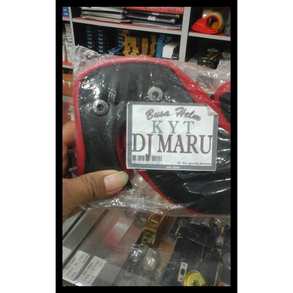 Busa Helm Half Face Full 1 Set Kyt Dj Maru