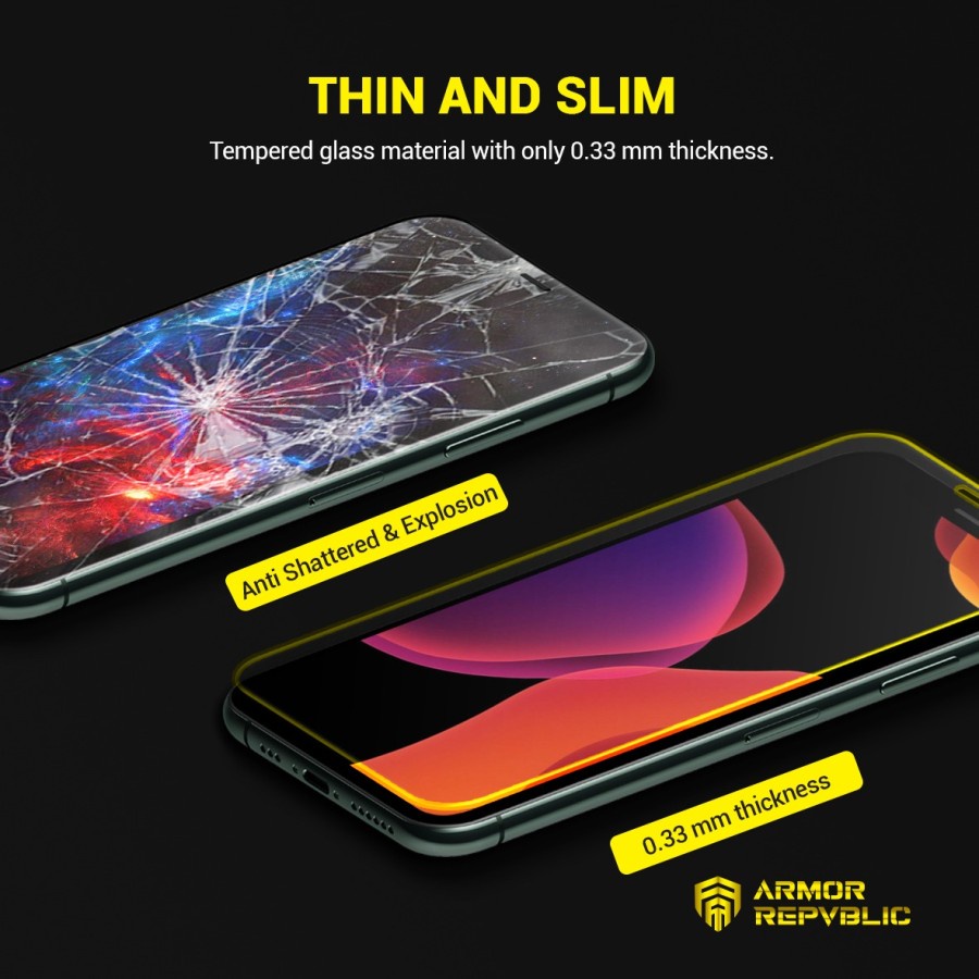 Tempered Glass Armor Repvblic For Xiaomi Redmi 9 - Redmi Note 9 Pro -  Redmi 9c Screen Protector