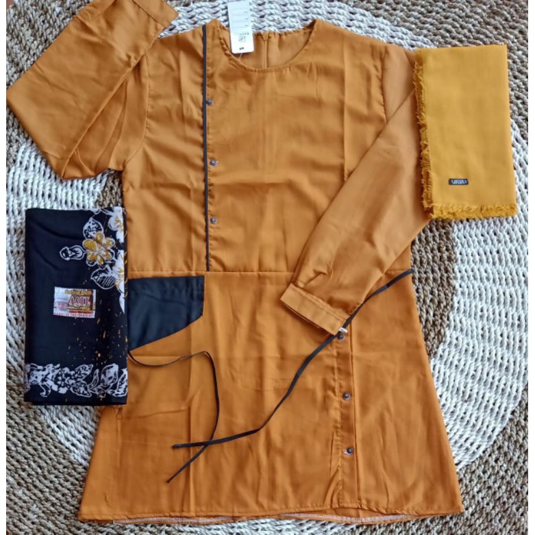 Set Tunik Toyobo Sarung Katun