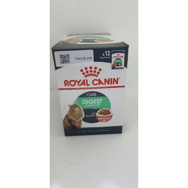 ROYAL CANIN DIGESTIVE SENSITIF WET FOOD ISI 12(1BOX)