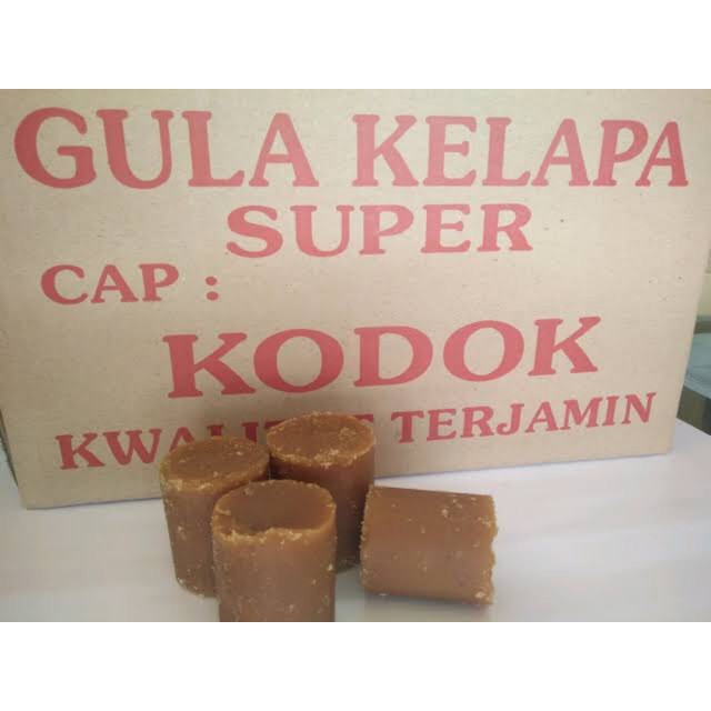 

Gula Kodok dus 9.5kg / Gula Kelapa Super / Gula Cap Kodok / Gula Merah Jawa / Gula Kelapa Cap Kodok