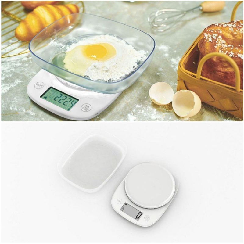 Idealife IL-210C Timbangan Timbang Tepung Bumbu Dapur Wadah Bening Digital Scale dapur garansi resmi IL 210C