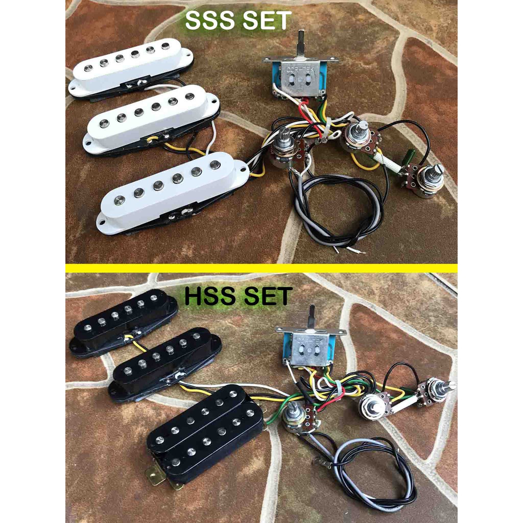 Pickups ptp Guitar Original Pickup Gitar Strato Squier Stratocaster Strat Affinity Bullet By Fender