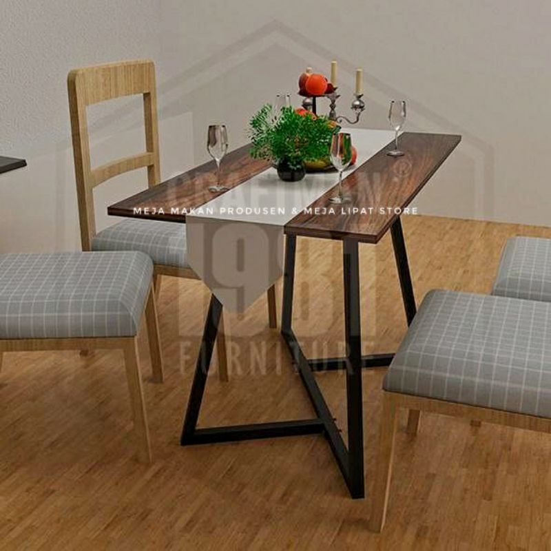 Meja Makan [PROMO ] Meja Makan Cafe Meja Makan Minimalis Meja Makan Modern
