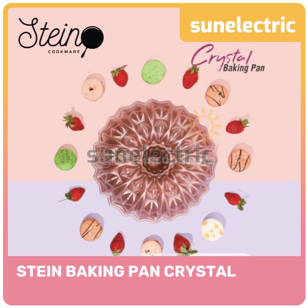 STEIN Cookware Baking Pan Crystal / Cetakan Loyang Kue Diameter 24cm / Greblon Coating