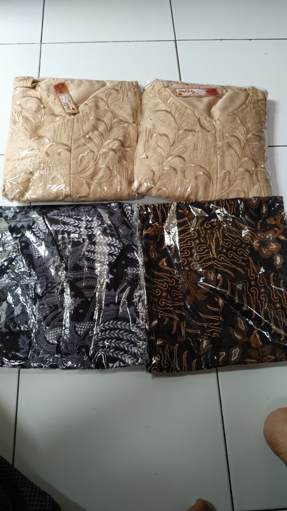 Shopashop Solo - Hem Anak, Kemeja Batik Pria Misbi Couple Prada Lengan Panjang Lengan Pendek