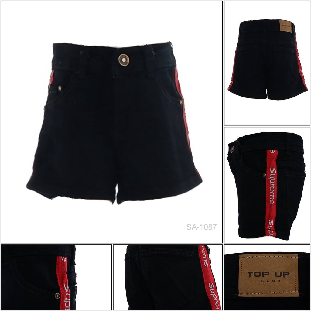 [041001087] Celana Hot Pants Jeans Anak Cewek Top Up