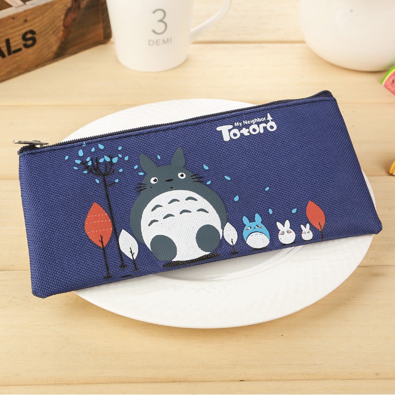 UNIKO.ID - TEMPAT PENSIL TOTORO PENCIL CASE / KOTAK PENSIL MOTIF LUCU UNIK / TEMPAT ALAT TULIS-5