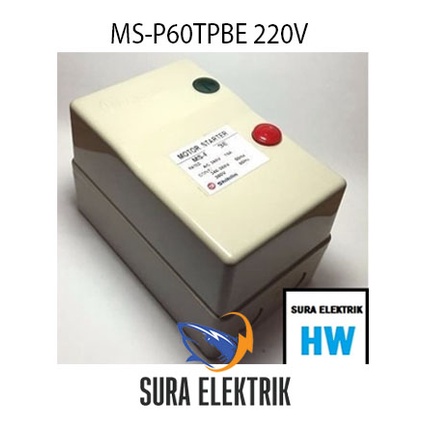 DOL STARTER MS-P60TPBE 220V 67A SHIHLIN ELECTRIC