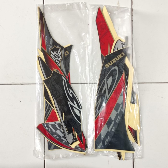 Sale HG00IA Stiker Bodi Lis Body Striping Skydrive Hitam