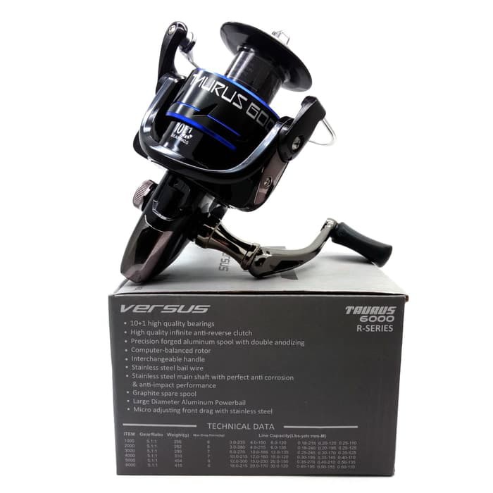 New Sale Reel Pancing Versus Taurus 6000 10+1 Bb