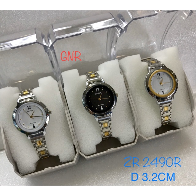 JAM TANGAN WANITA ZEIVA RANTAI COMBI ORIGINAL WATER