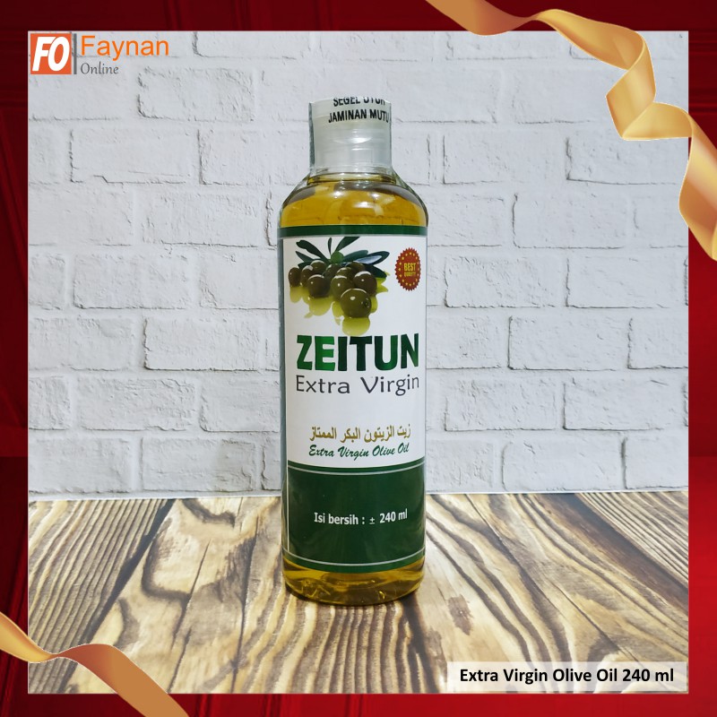 

Zeitun Extra Virgin Olive Oil 240 ml Minyak Zaitun Bisa Diminum Baik Untuk MPASI