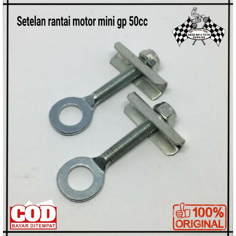 SETELAN RANTE MINI GP/SETELAN RANTAI MINI GP/ANTING SETELAN GP MESIN RUMPUT 50cc