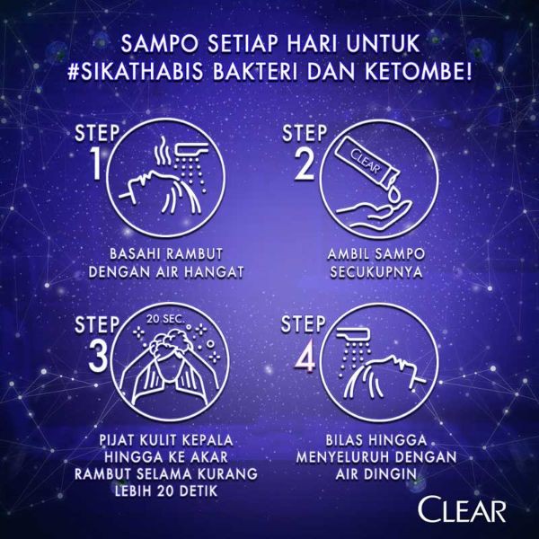 Clear Shampoo Complete Soft Care Perawatan Kulit Kepala Anti Ketombe