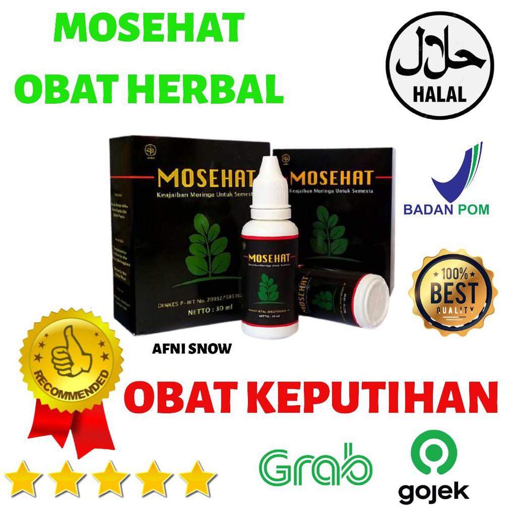 OBAT AMPUH ATASI KEPUTIHAN MOSEHAT HERBAL BERKHASIAT DAN ALAMI