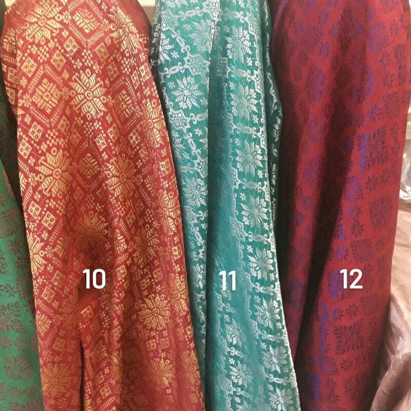 Bahan songket/Kain songket/Bahan songket semi Palembang