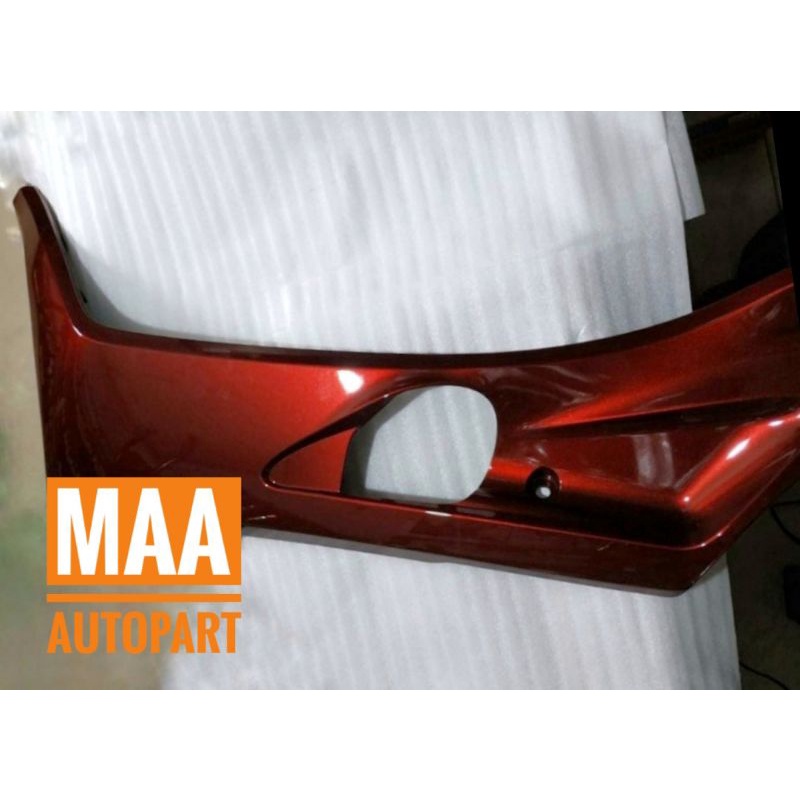 Cover Side Floor Dek Samping Bawah Pijakan Kaki Depan PCX 125 150 CBU Led Merah 64431K35V00ZB 64432K