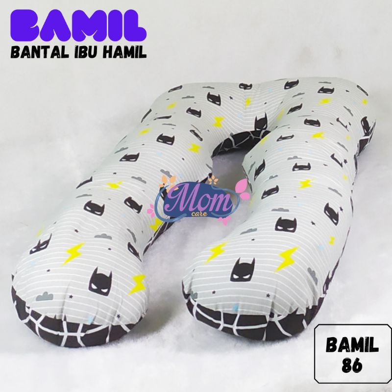 Bantal ibu hamil dan menyusui motif Batman Icon