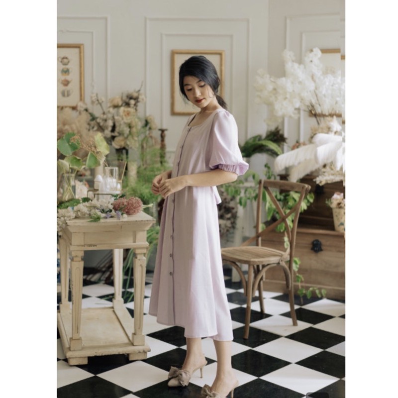 maven april dress in Lilac