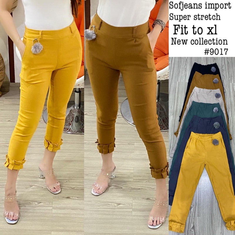 Celana Wanita SoftJeans Strecth Impor 9017