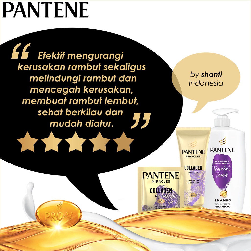 Pantene Hair Mask Miracles Collagen 20 ml - ORIGINAL