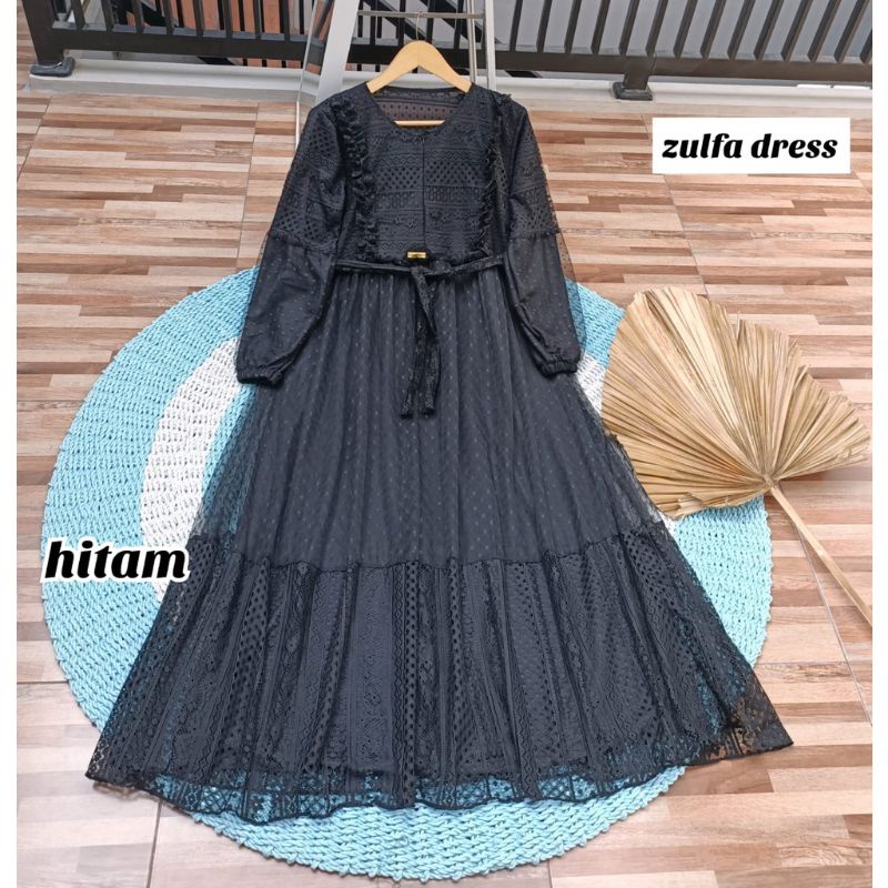 gamis pesta Brokat BUSUI //Dress Muslimah Terbaru//