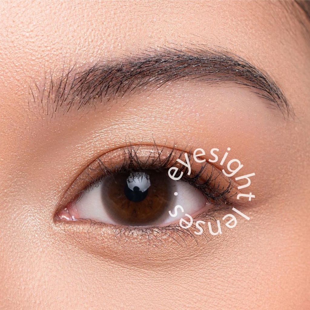EYESIGHT LENSES Softlens Kitty Kawaii Mini Bom Brown (1pc/sebelah)