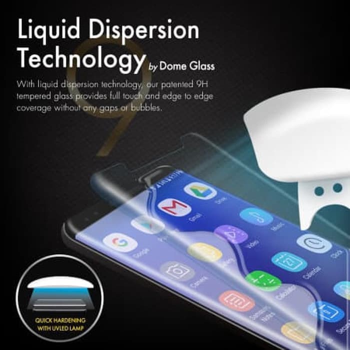 Whitestone Dome Full Adhesive Tempered Glass Galaxy S9 Plus