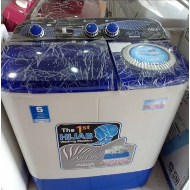 AQUA 7 KG MESIN CUCI 2 TABUNG QW750XT / QW-750 XT / QW 750 XT