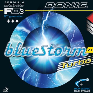 Donic Bluestorm Z1 Turbo / rubber pingpong