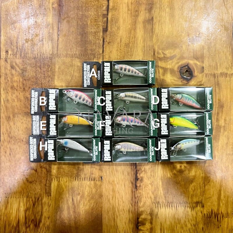 Umpan Rapala countdown elite 55