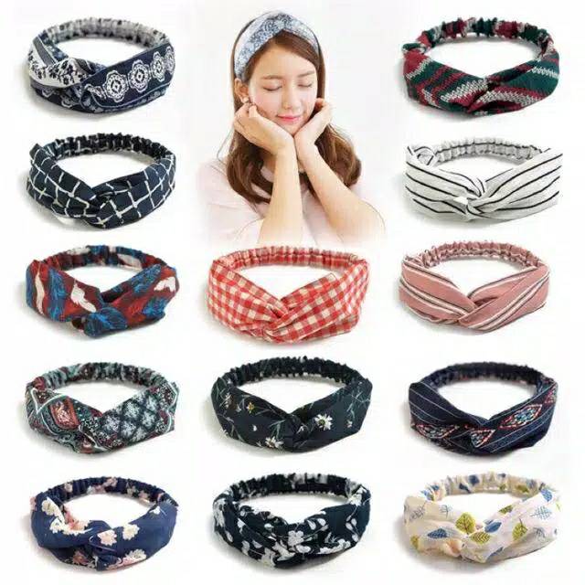 Bando bandana kain ala korea