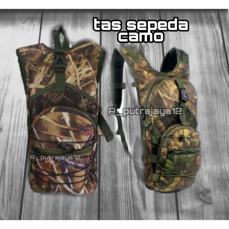 Tas sepeda loreng perbakin camo hunting/tas hydro tactical army outdoor