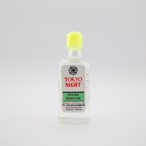 `ღ´ PHINKL `ღ´ ˜”*°• tokyo night •°*”˜ Tokyo night aseton nail remover botol kaca hapus kutek tidak merusak kuku lembut di tangan