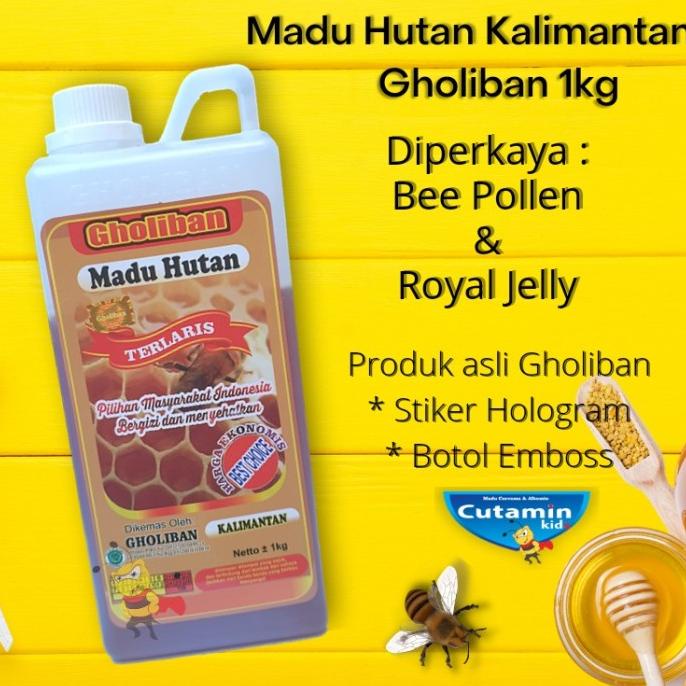 

Big Sale Madu asli/Madu murni/Madu hutan kalimantan 1kg Gholiban asli Big Sale