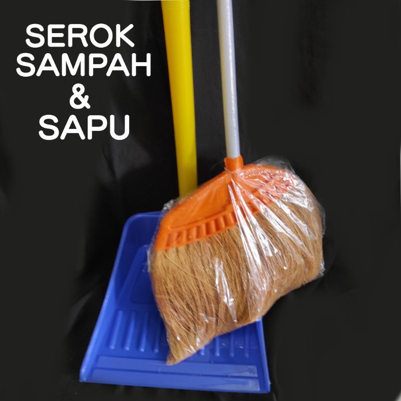 Jual Alat Kebersihan Sapu Lantai Dan Pengki Serok Sampah Murah Shopee