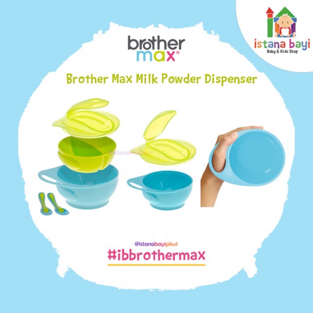 Brother Max Easy-Hold Weaning Bowl Set - Mangkok bayi