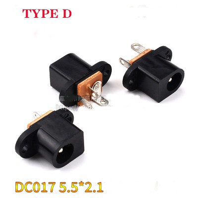 DC-022 DC head with nut inner diameter 5.5mm (1706)