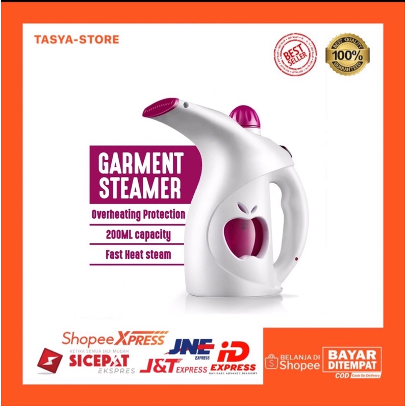 SETRIKA UAP HANDHELD GARMENT STEAMER 200ml - WHITE
