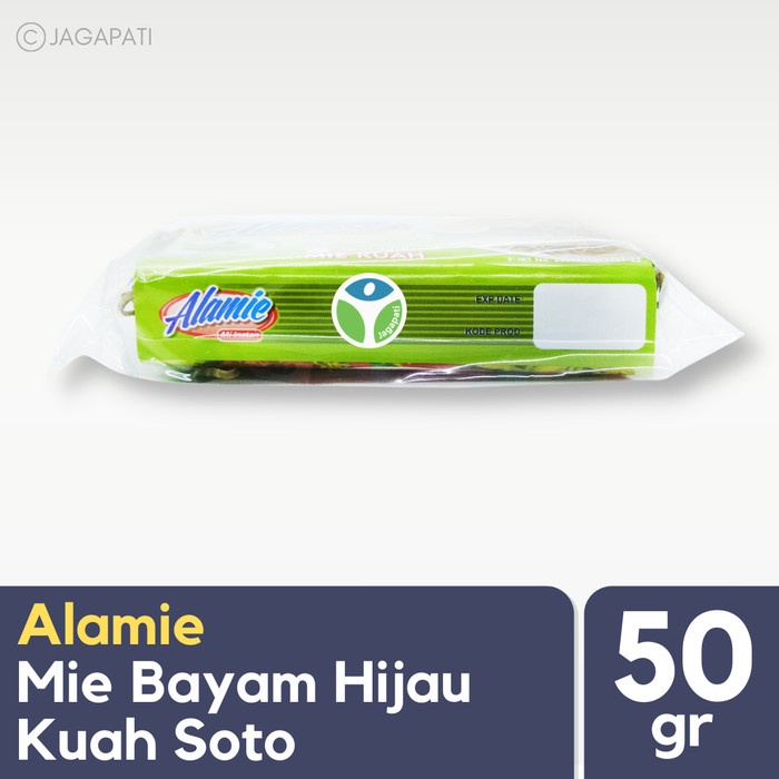 

ds201vvs Alamie - Mie Bayam Hijau Kuah Soto 50Gr - Mie Sehat Ffa2D01A1