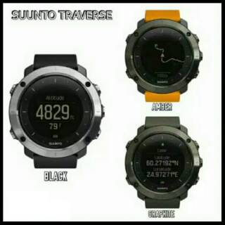 sportwatch suunto traverse amber