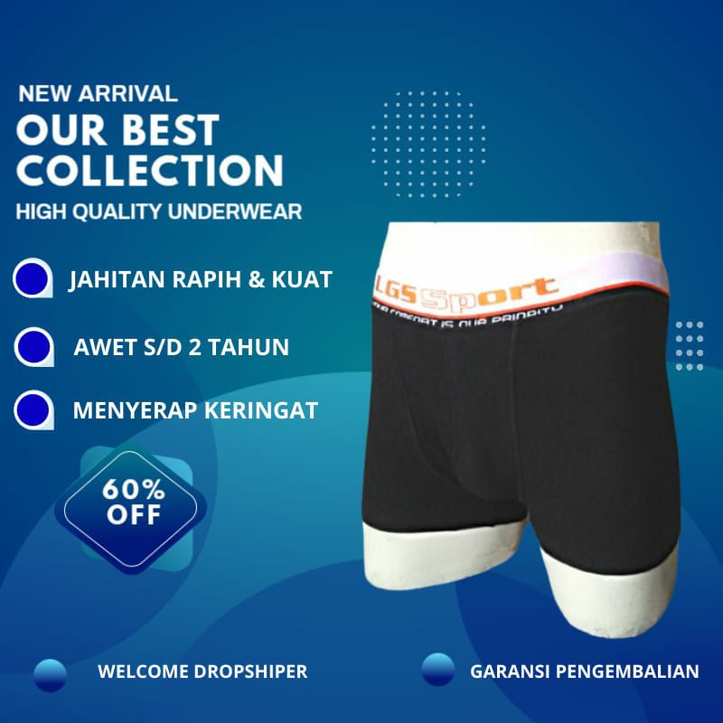 [ Lgs Sport ] Pakaian Celana Clana Cd Dalam Dalaman Dalem Daleman Dlm Dlam Dalm Short Shot Pendek Bo