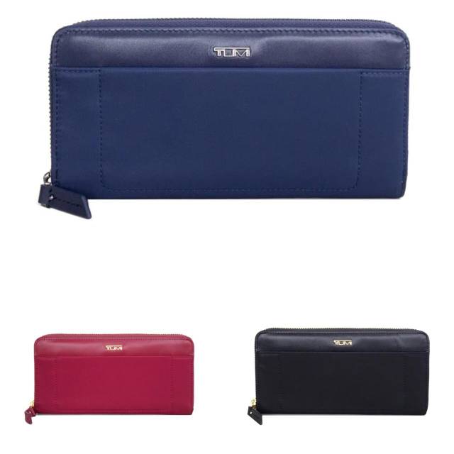 Tumi Voyageur Zip-Around Continental Wallet dompet purse original authentic asli