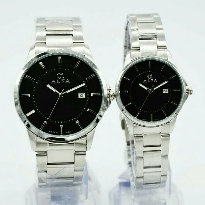 JAM TANGAN COUPLE ALFA AL10 ORIGINAL - Waterresist