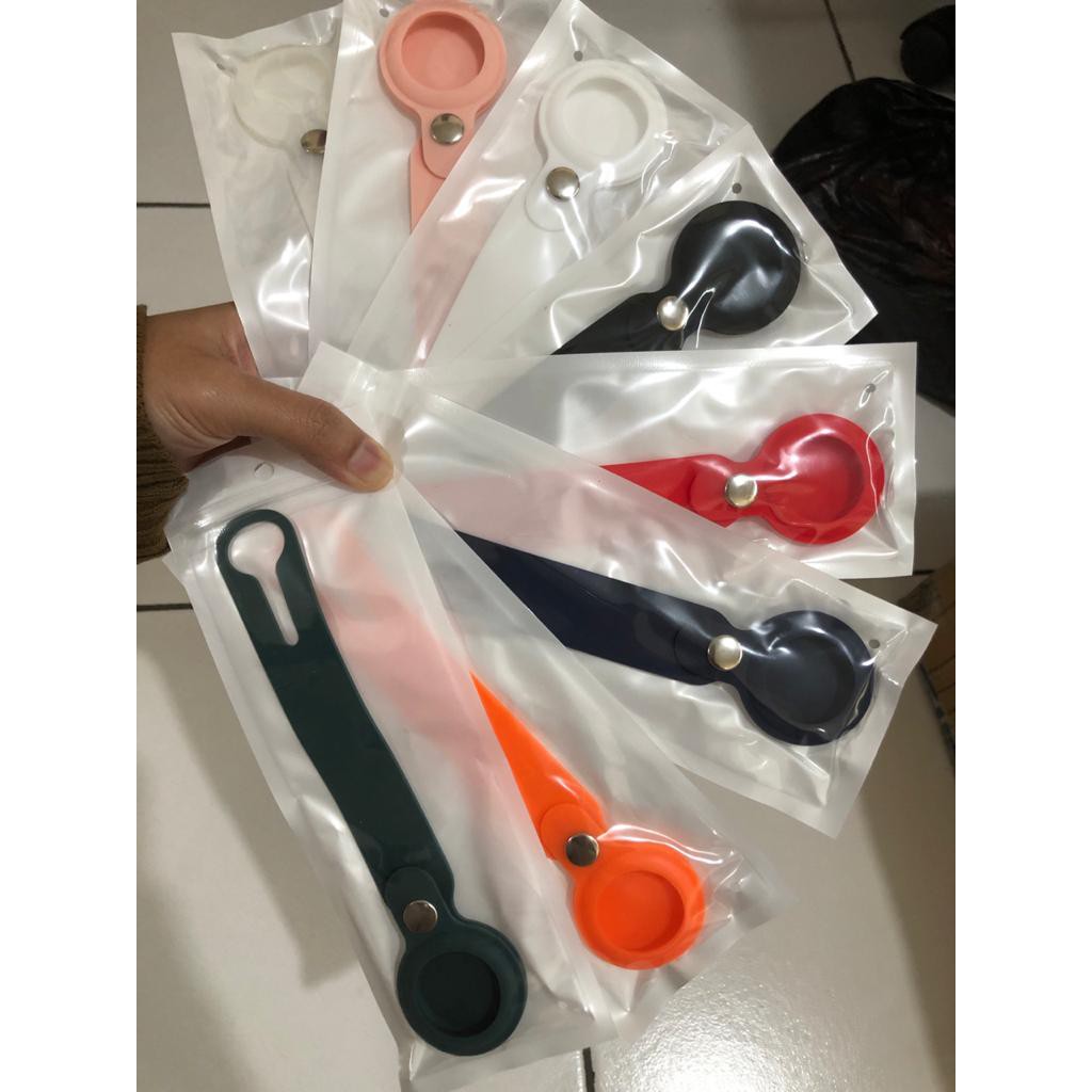 Gadgetlee Airtag Anahtarlik Premium  Silicone Loop Case / Casing Holder Gantungan Airtag