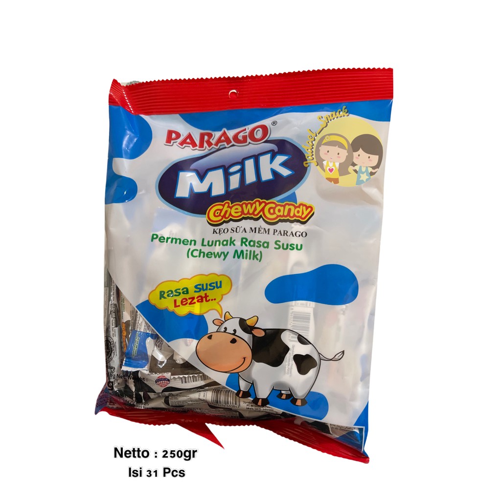 

Permen Parago Milk Chewy Candy 250 gr by Jadoel_Snack