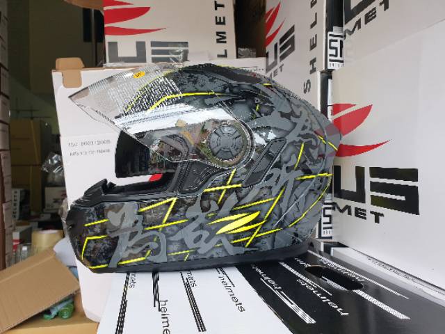 ZEUS ZS813 ZS 813 GREY 11C/AN24 FLOU YEL-4
