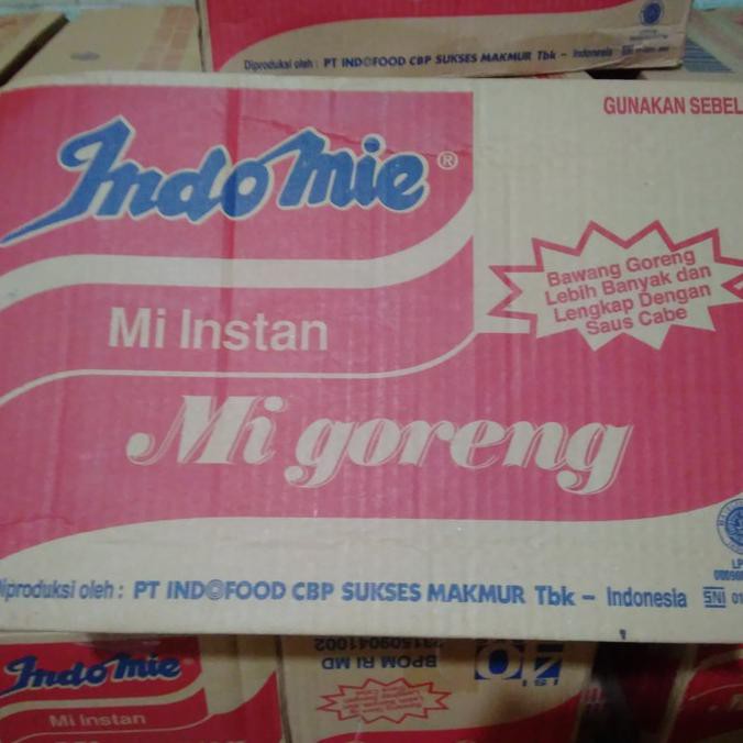 

Indomie Mie Goreng / Dus (isi 40 bungkus) MN122