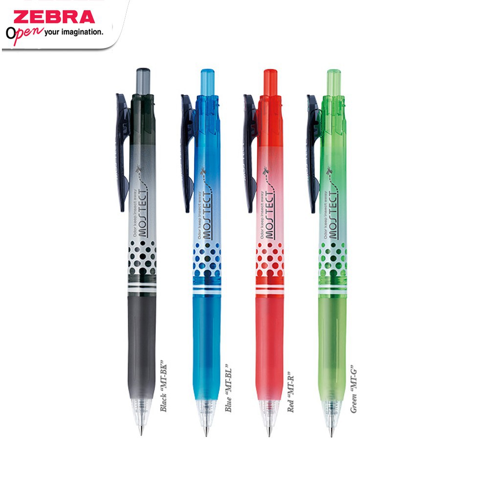 

ZEBRA Sarasa Mostect Pulpen Pena 0.5mm Ballpoint Pen Anti Nyamuk